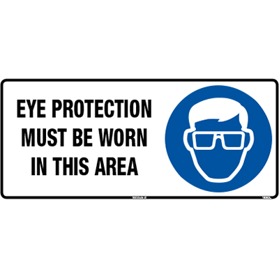 EYE PROTECTION SIGN