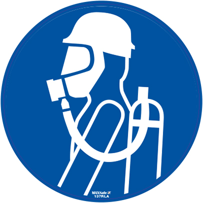 Sign, 200mm Disc, S/A – Breathing Apparatus