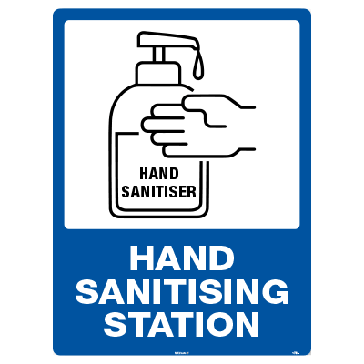 HAND SANITISING STATION SIGN