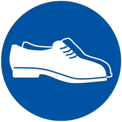 Sign, 200mm Disc, S/A – Protective Shoes
