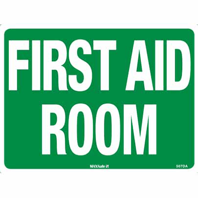 FIRST AID ROOM SIGN