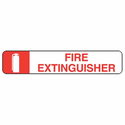 Sign, 300 x 100mm, S/A – Fire Extinguisher
