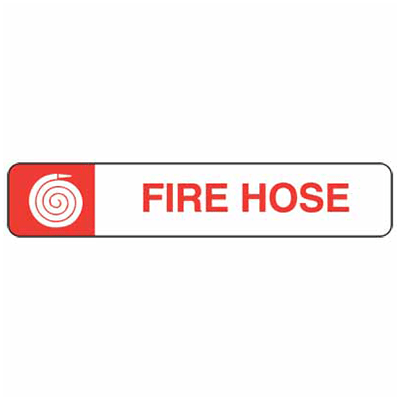 Sign, 300 x 100mm, S/A – Fire Hose