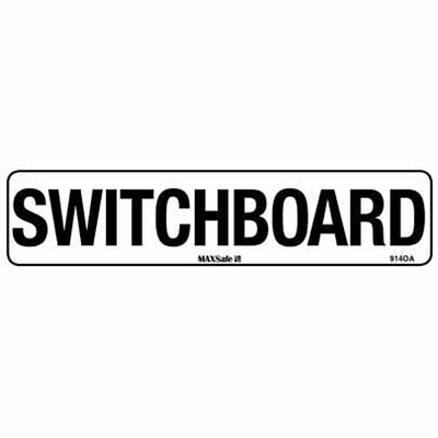 SWITCHBOARD SIGN