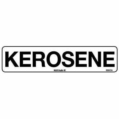 Sign, 200 x 50mm, S/A – Kerosene