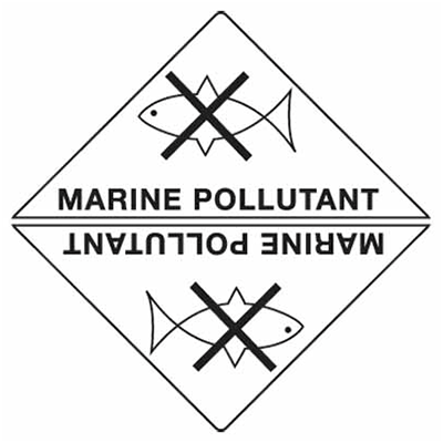 HAZCHEM MARINE POLLUTANT SIGN