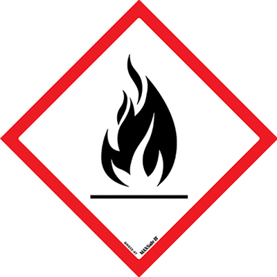 FLAMMABLE SIGN