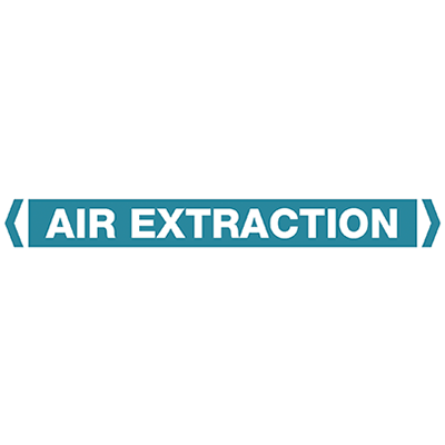 PIPE MARKER AIR EXTRACTION