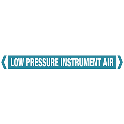 PIPE MARKER LOW PRESSURE INSTRUMENT AIR