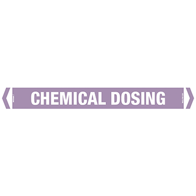 PIPE MARKER CHEMICAL DOSING