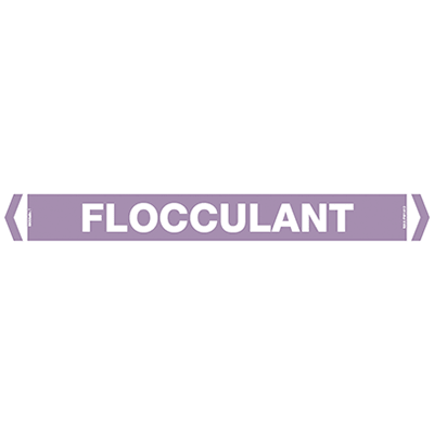 PIPE MARKER FLOCCULANT