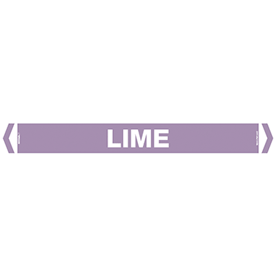 PIPE MARKER LIME