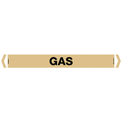 PIPE MARKER GAS