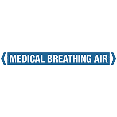 PIPE MARKER MEDICAL BREATHING AIR