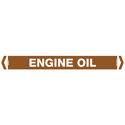 PIPE MARKER ENGINE OIL