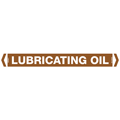 PIPE MARKER LUBRICATING OIL