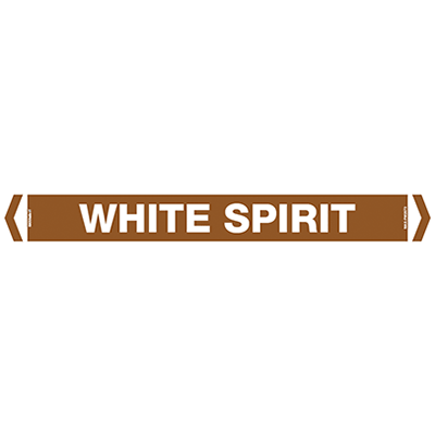 PIPE MARKER WHITE SPIRIT