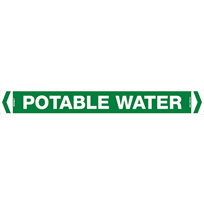 PIPE MARKER POTABLE WATER