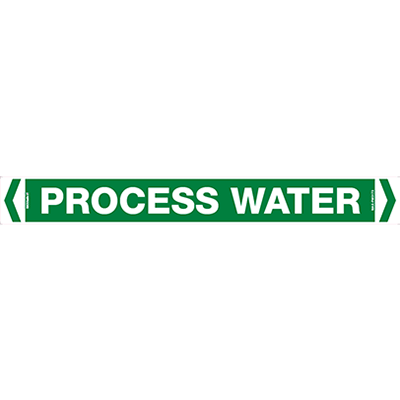 PIPE MARKER PROCESS WATER