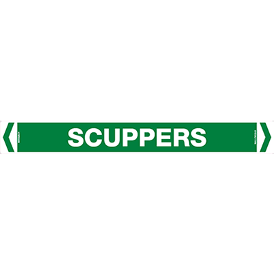 PIPE MARKER SCUPPERS