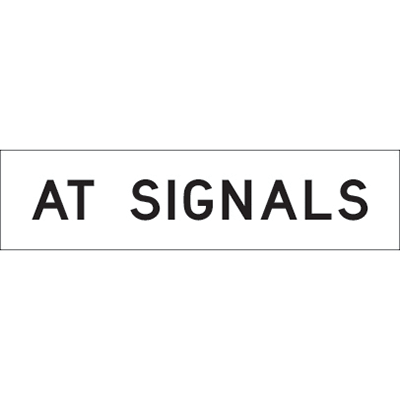 1200x300mm – Corflute – Cl.1 – At Signals