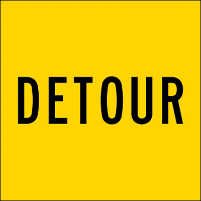 600x600mm – Corflute – Cl.1 – Detour