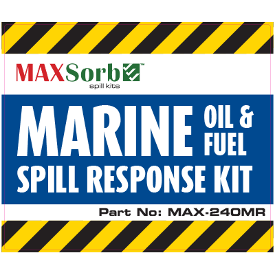 Marine Spill Kit Label to suit MAX-240MR spill kit