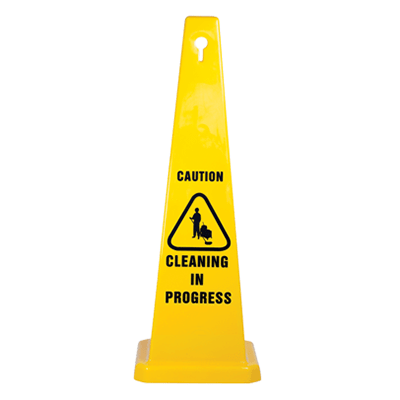 890mm Safety Cone – Caution Cleaning in Progress