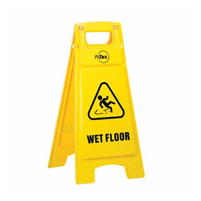 Plastic Sign Stand – Double Sided – Wet Floor