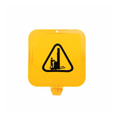 Yellow Lock – In Sign Frame – Walkie Stacker Pictogram