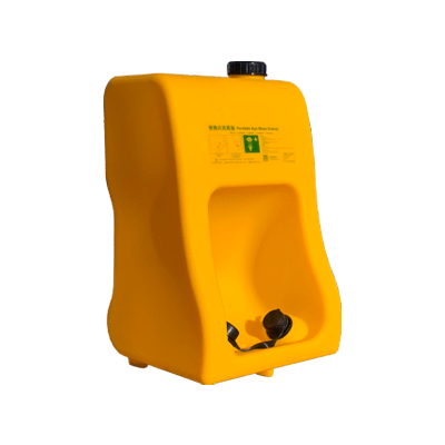 Gravity Fed Portable Eyewash with Wall Mounting Bracket 60 Litre