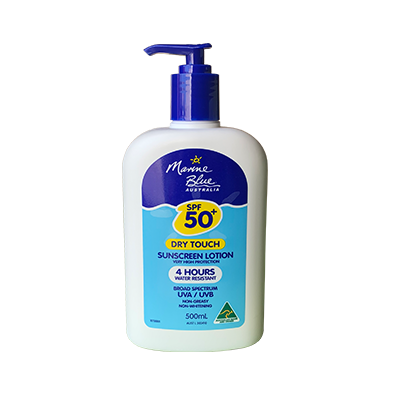Coolworker® Sunscreen 500ml pump Action, SPF 50+, Dry Touch, 4 Hours Water Resistant, Non-Greasy, Non-Whitening, Sold in Cartons of 12