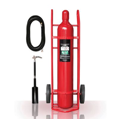MOBILE CO2 FIRE EXTINGUISHERS