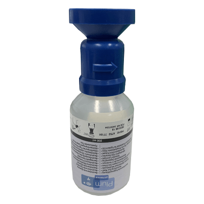 pH Nuetral Eyewash Bottle 200ml with Eyecup