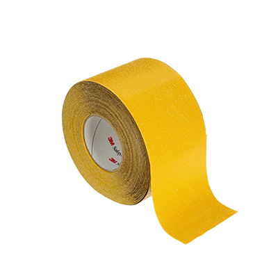 3M Safety-Walk Slip-Resistant Conformable Tapes and Treads 530, Safety Yellow, 100mm x 18.3m, Roll 1/case