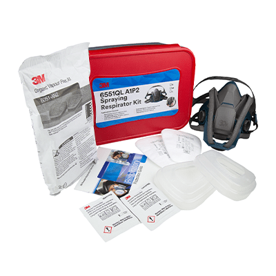 3M 6551QL Spraying Respirator Kit