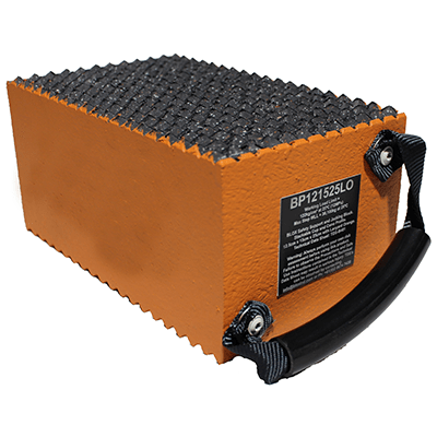 MAXSafe® Stackable Cribbing Block with Lanyard, Orange, 125 x 150 x 250mm L