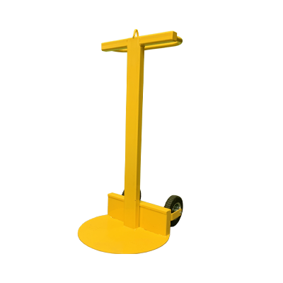 Retractable Safety Reel Support Stand on Pneumatic Wheels 1250mm High