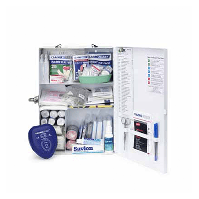 Workplace Response Kit 5 – Wall Mount Cabinet – Up to 100 Persons