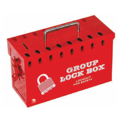 Group Lock Box- Red 17