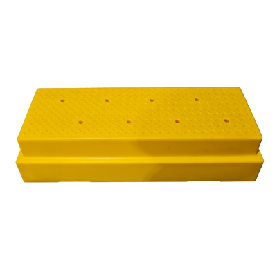 MAXSafe Safety Step Yellow, Large, 1000mm L x 250mm H x 400mm W, c/w 6 x Rubber Feet, Heavy Duty – 300kg evenly distributed.