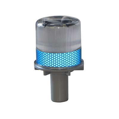 Solar LED Beacon – Blue