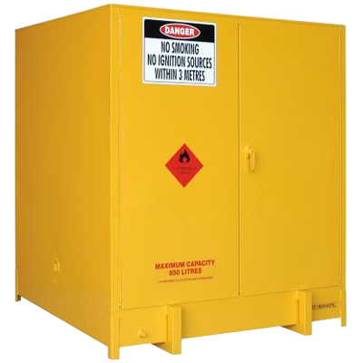 850L – Large Capacity Flammable Liquids Storage Cabinet – Pallet Store
