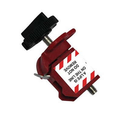 Tie Bar Conventional Circuit Breaker Lockout – Red