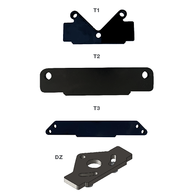 Trolley Adapter Plate, To Suit DZ, 1kg