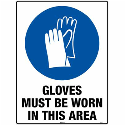 GLOVES SIGN