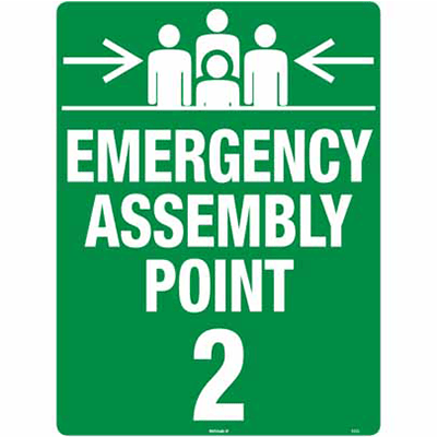 EMERGENCY ASSEMBLY POINT 2