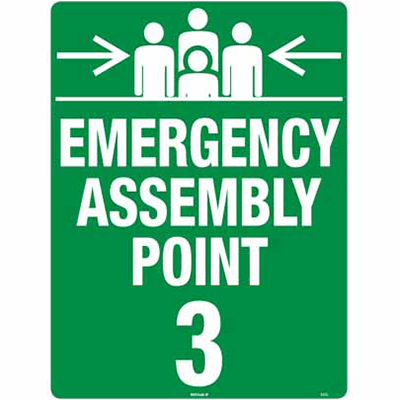 EMERGENCY ASSEMBLY POINT 3