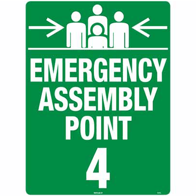 EMERGENCY ASSEMBLY POINT 4