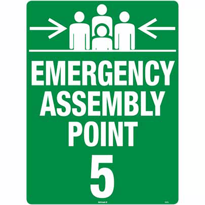 EMERGENCY ASSEMBLY POINT 5